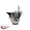 Service Caster 3 Nylon Wheel Swivel 7/16'' Grip Ring Stem Caster with Brake SCC-GR20S314-NYS-PLB-716138 - alternate 4